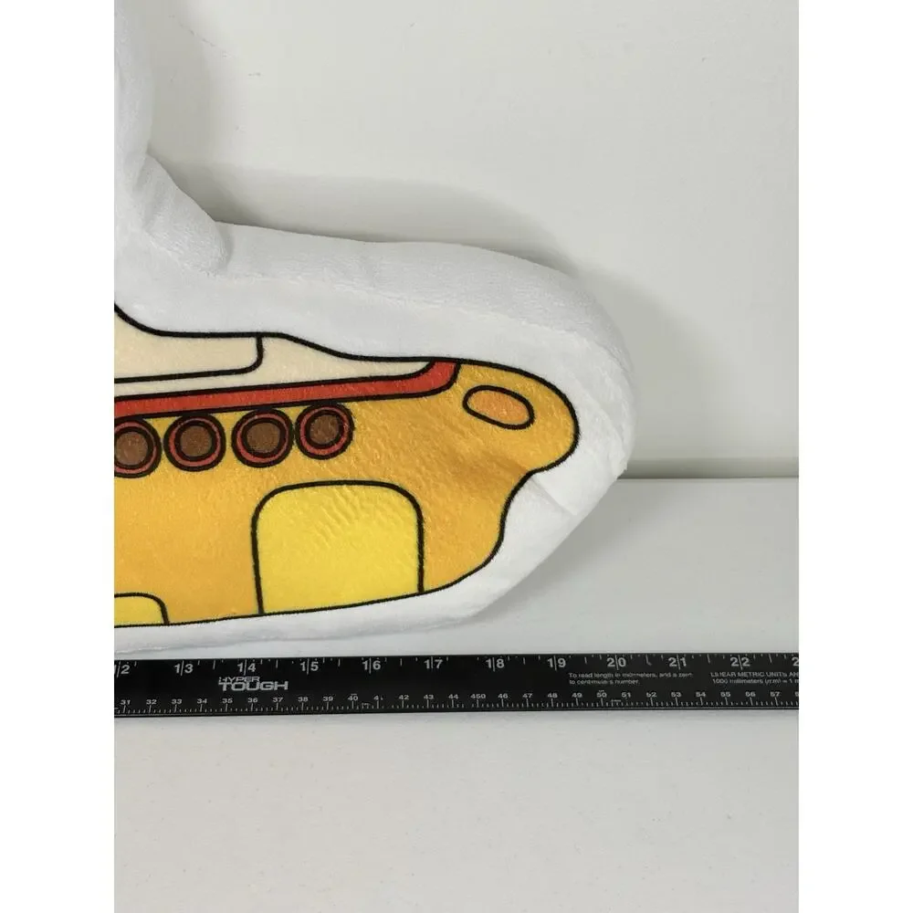 The Beatles Yellow Submarine Pillow Plush 21x12” Collectible
